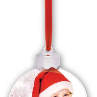 Glob de Craciun personalizat cu poza