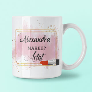 Cana personalizata – nume- make up artist