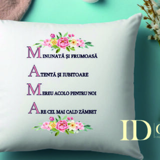 Perna alba Mama - Flori